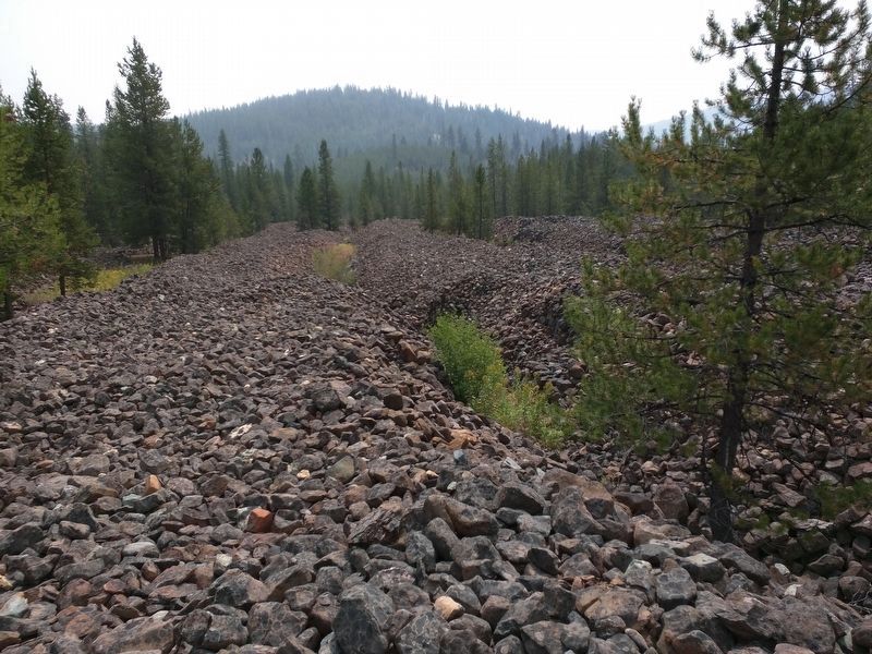 Tailings at Ah Hee Diggings image. Click for full size.