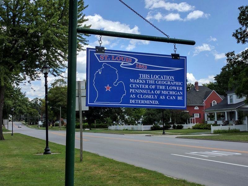 Nearby Sign on East Washington Street. Click for full size. Nearby Sign on East Washington Street image. Click for full size.