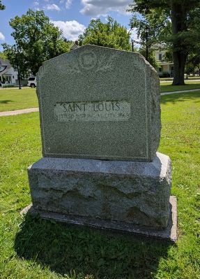 Saint Louis Marker - Side 1 image. Click for full size.