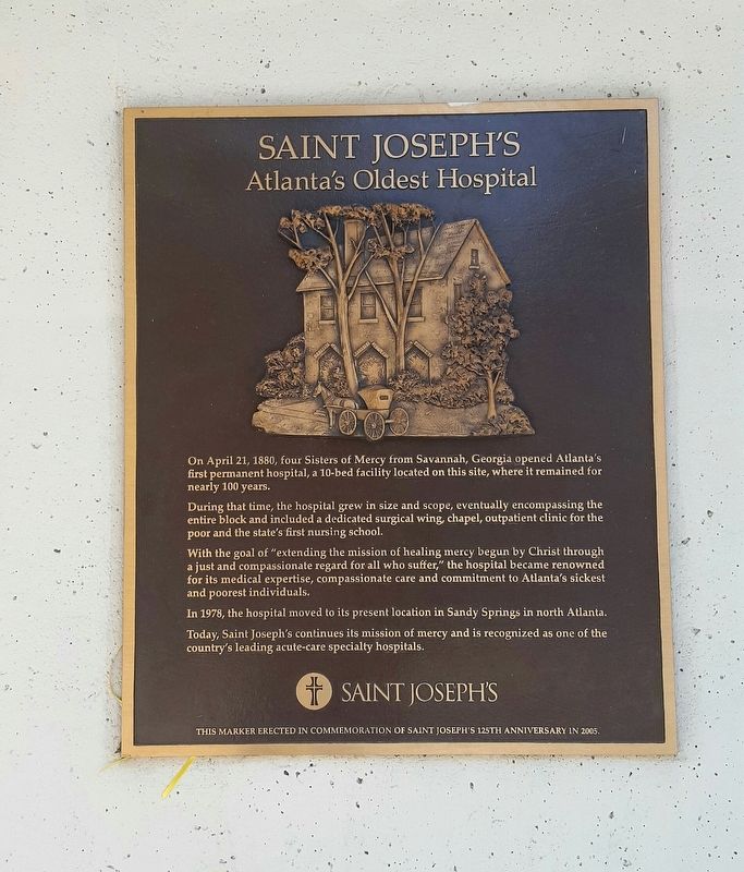 Saint Joseph's Marker image. Click for full size.