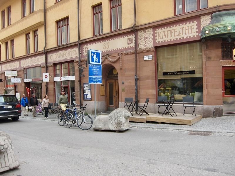 August Strindberg Marker - Wide View. Click for full size. August Strindberg Marker - Wide View image. Click for full size.