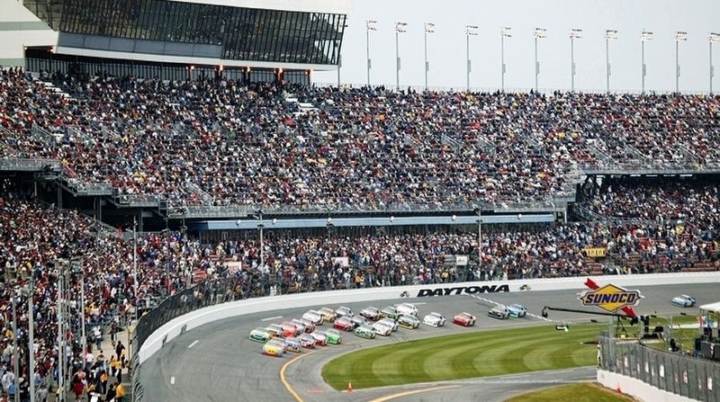 Daytona Speedway Turn 1 image. Click for full size.