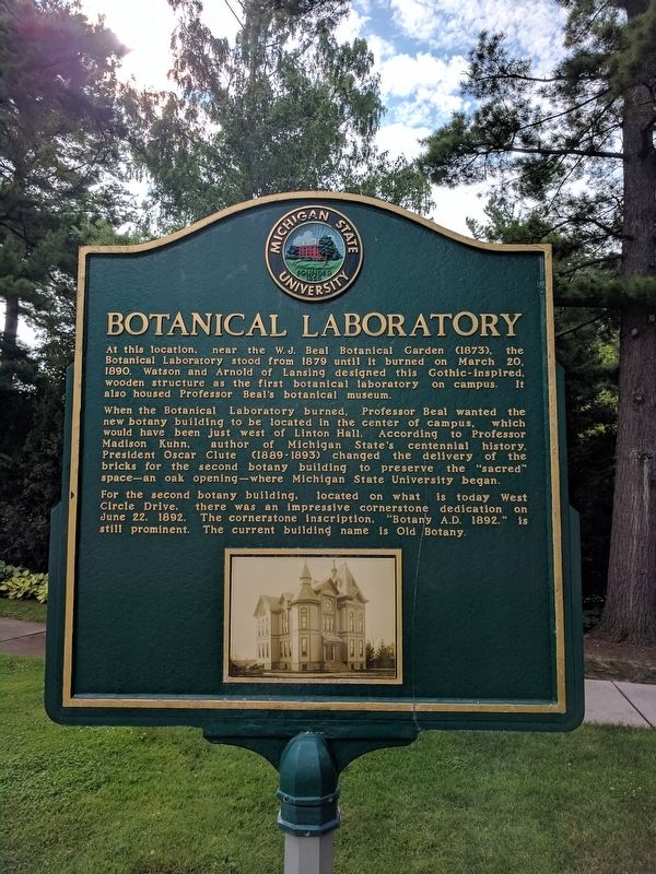 Botanical Laboratory Marker image. Click for full size.