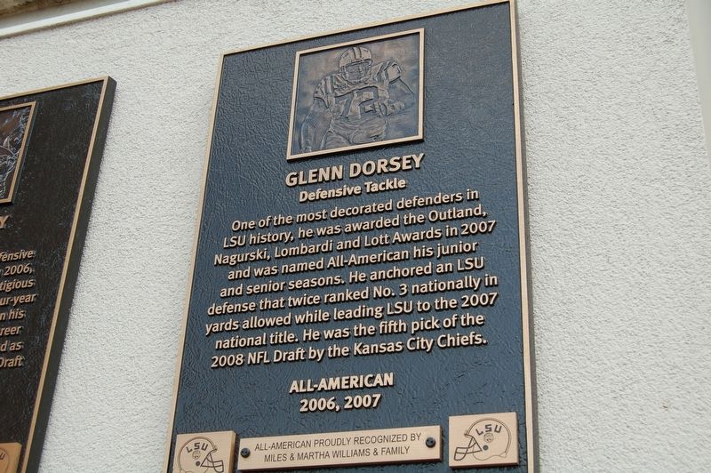 Glenn Dorsey Marker. Click for full size. Glenn Dorsey Marker image. Click for full size.