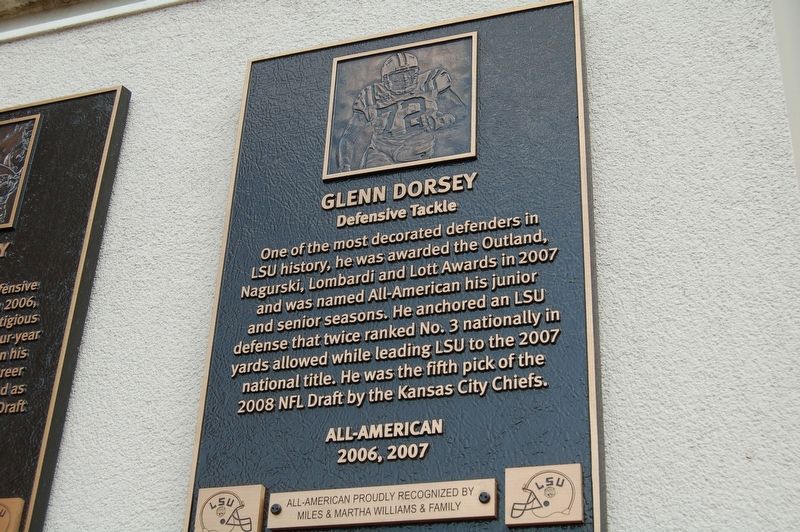 Glenn Dorsey Marker image. Click for full size.