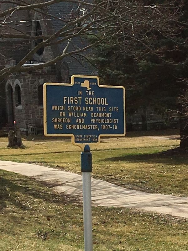 First School Marker image. Click for full size.