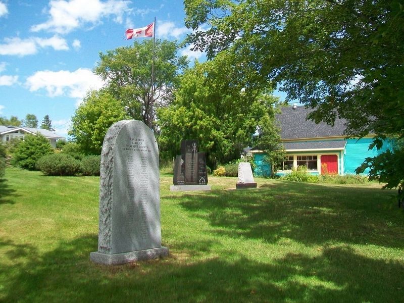 Early Irish Families to Albert County Monument. Click for full size. Early Irish Families to Albert County Monument image. Click for full size.