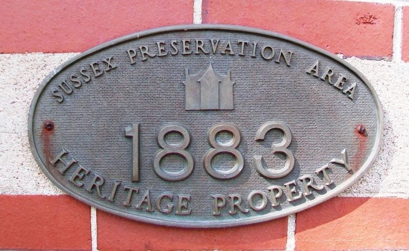 Dominion Building Heritage Property Marker. Click for full size. Dominion Building Heritage Property Marker image. Click for full size.