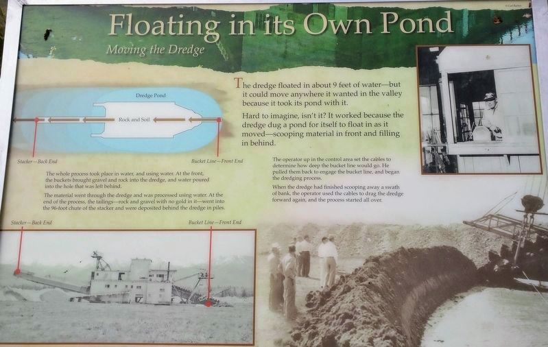 Floating in its Own Pond Marker. Click for full size. Floating in its Own Pond Marker image. Click for full size.