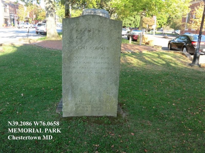 American Revolution Memorial Marker. Click for full size. American Revolution Memorial Marker image. Click for full size.