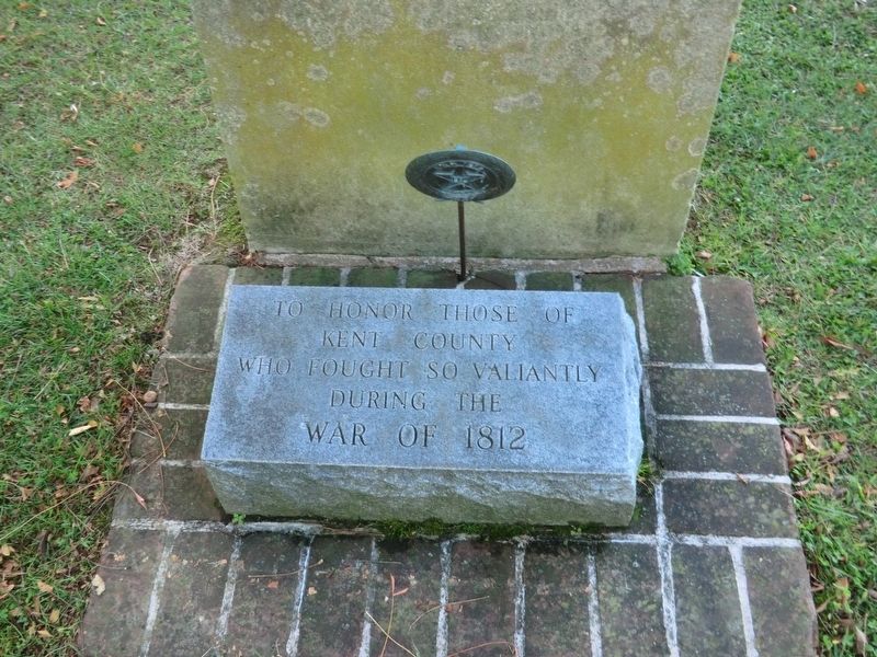 War of 1812 Memorial Marker. Click for full size. War of 1812 Memorial Marker image. Click for full size.