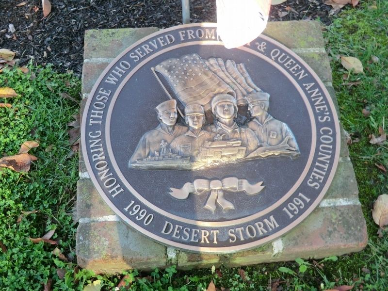 Desert Storm Memorial Marker image. Click for full size.