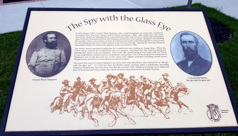 The Spy with the Glass Eye Marker image. Click for full size.