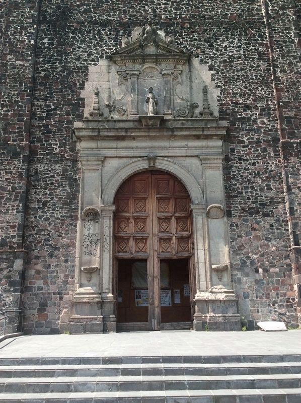 Church of Santiago Marker. Click for full size. Church of Santiago Marker image. Click for full size.