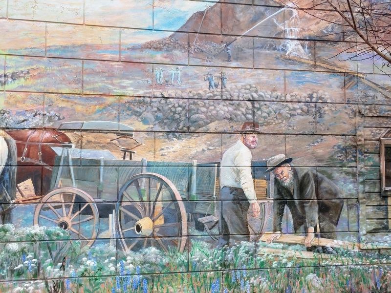 Canyon City Mural image. Click for full size.
