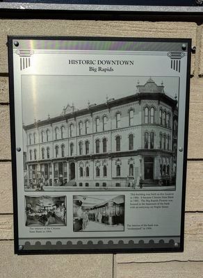 Historic Downtown Marker image. Click for full size.