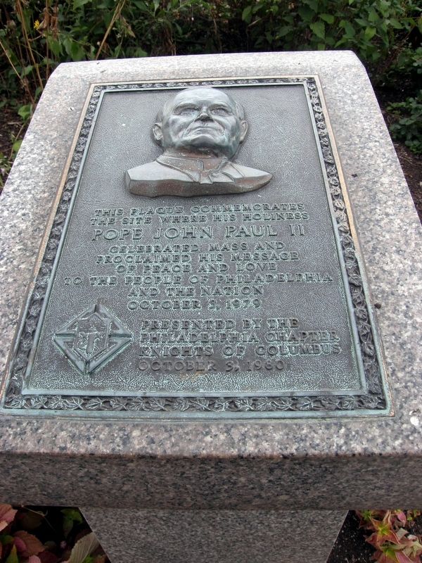 Pope John Paul II Marker image. Click for full size.