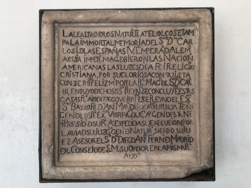 The 1776 commemorative stone mentioned in the marker text.. Click for full size. The 1776 commemorative stone mentioned in the marker text. image. Click for full size.
