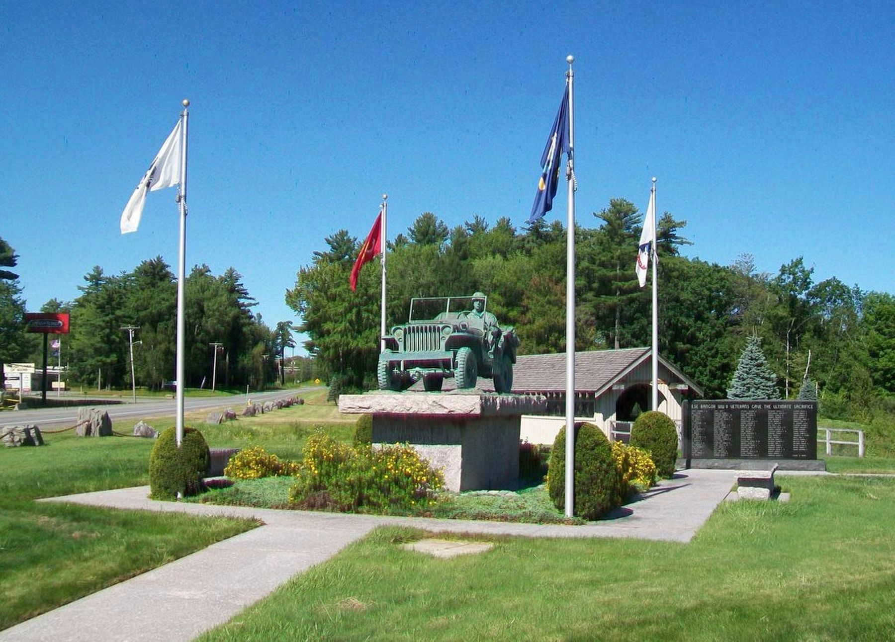 World War II Memorial. Click for full size. World War II Memorial image. Click for full size.