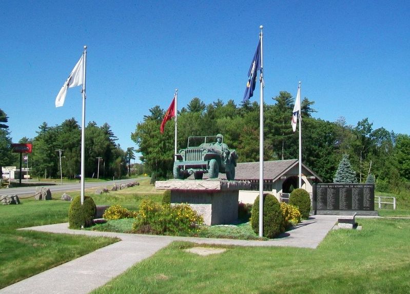 Bangor World War II Honored Dead Memorial. Click for full size. Bangor World War II Honored Dead Memorial image. Click for full size.
