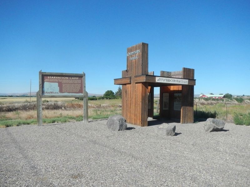 Starvation Camp Marker image. Click for full size.