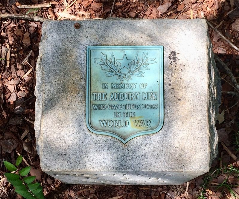 Auburn WWI Memorial. Click for full size. Auburn WWI Memorial image. Click for full size.