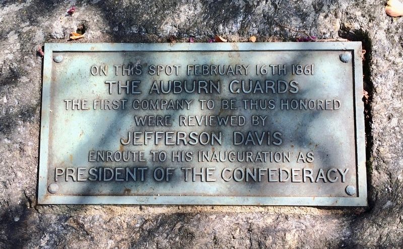 The Auburn Guards Marker. Click for full size. The Auburn Guards Marker image. Click for full size.