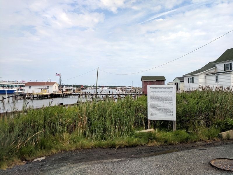 Welcome to Historic Tangier Island Marker image. Click for full size.