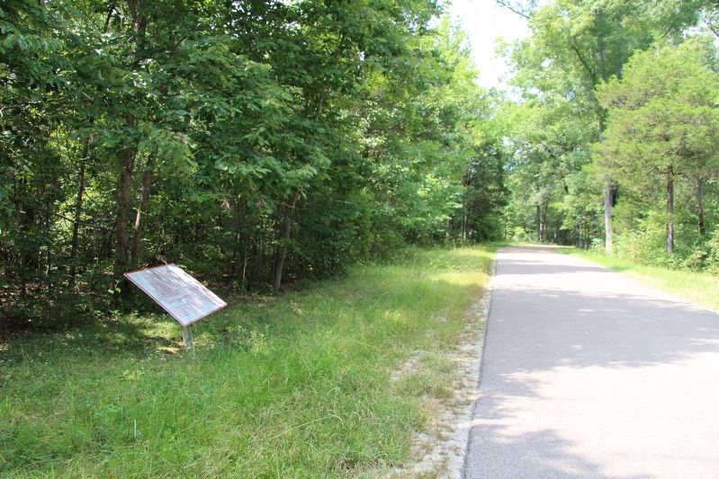 Wood's Brigade Marker. Click for full size. Wood's Brigade Marker image. Click for full size.