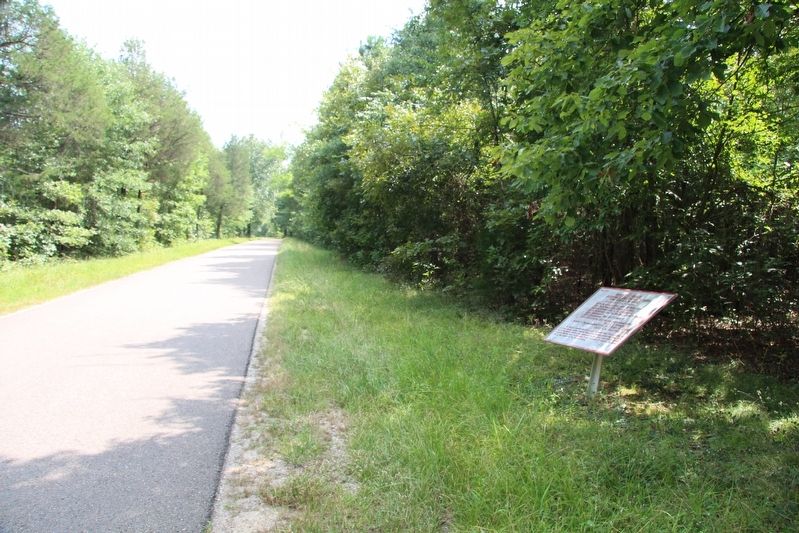 Wood's Brigade Marker. Click for full size. Wood's Brigade Marker image. Click for full size.