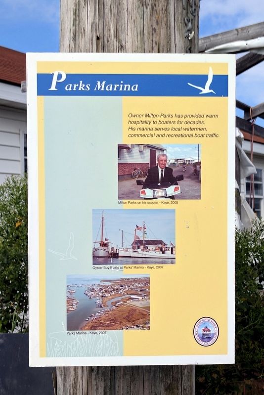Parks Marina Marker image. Click for full size.