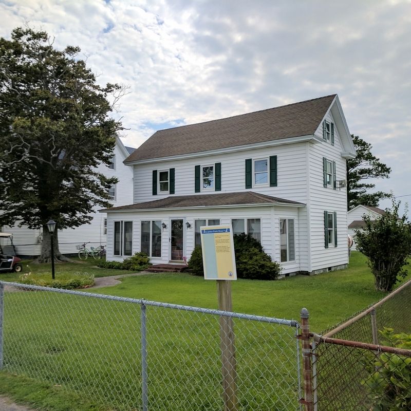 The Joshua Pruitt House Marker image. Click for full size.