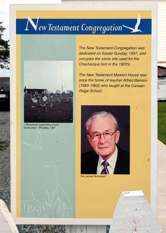 New Testament Congregation Marker image. Click for full size.