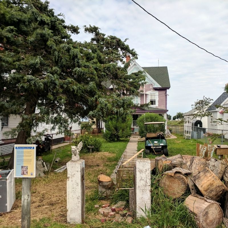 The Patrick Benson House Marker image. Click for full size.
