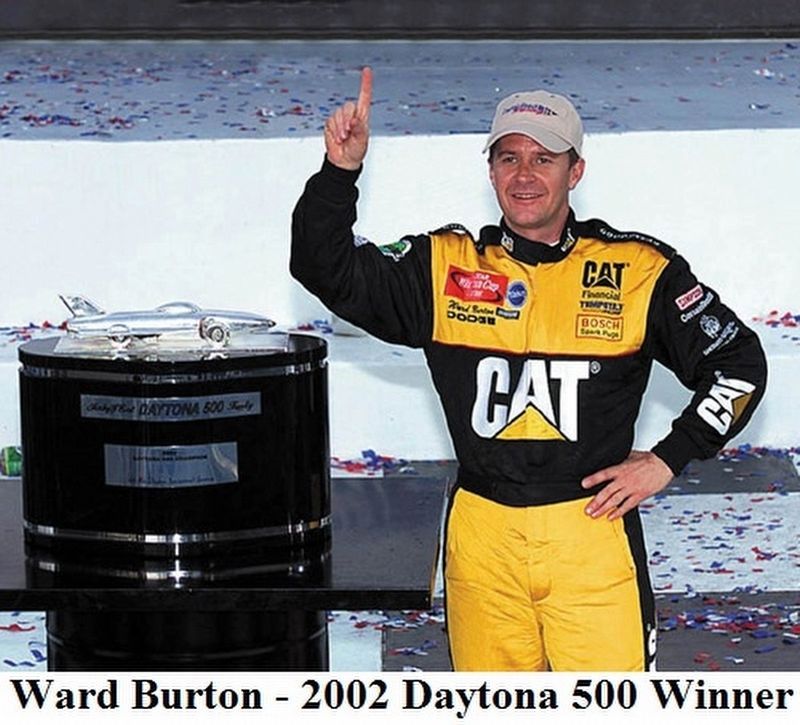 2002 Daytona 500 Walk of Fame Champion image. Click for full size.