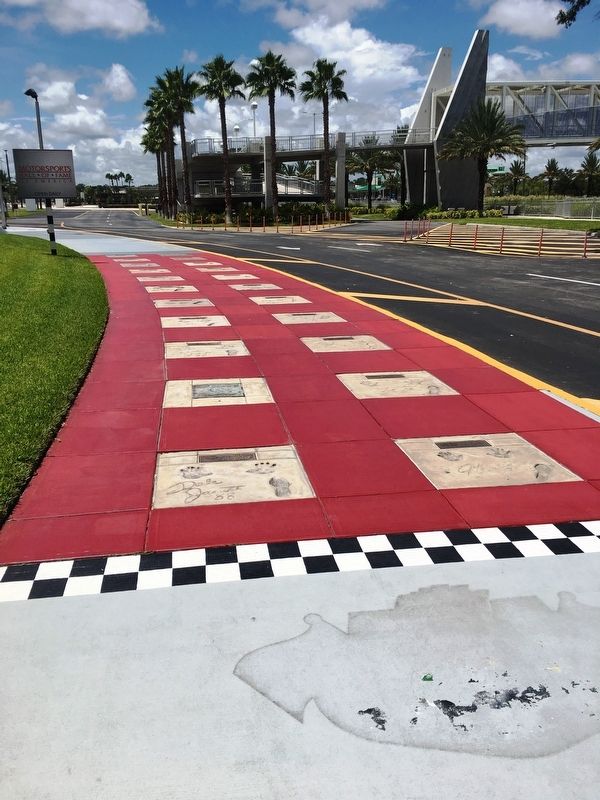 Daytona 500 Walk of Fame image. Click for full size.