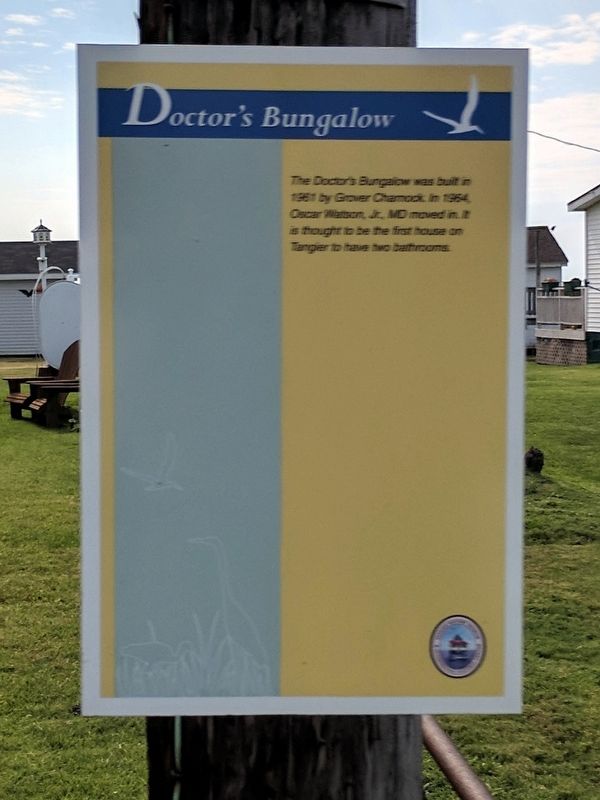 Doctor's Bungalow Marker. Click for full size. Doctor's Bungalow Marker image. Click for full size.