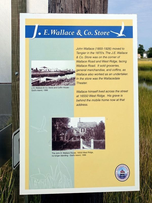 J.E. Wallace & Co. Store Marker image. Click for full size.