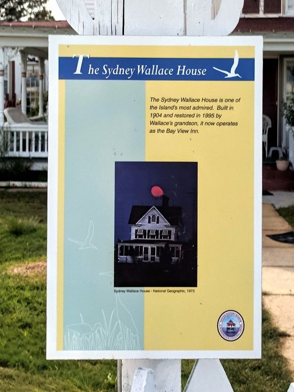The Sydney Wallace House Marker image. Click for full size.