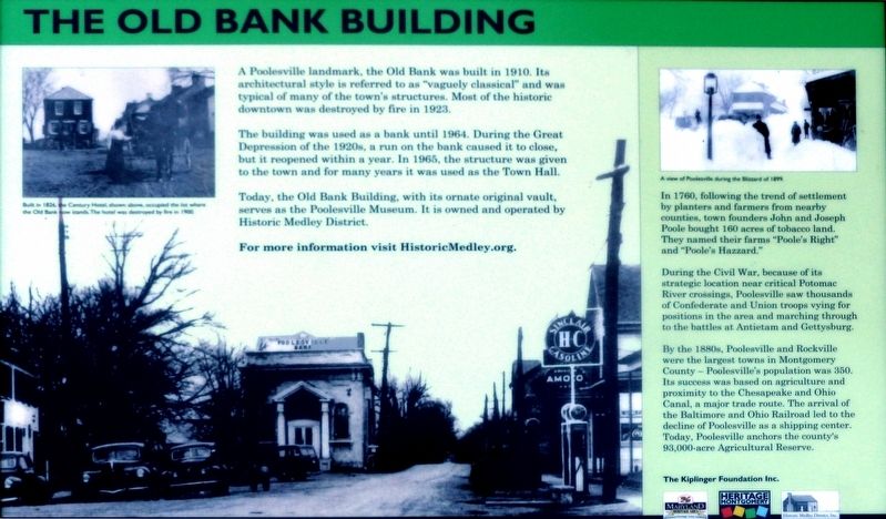 The Old Bank Building Marker image. Click for full size.
