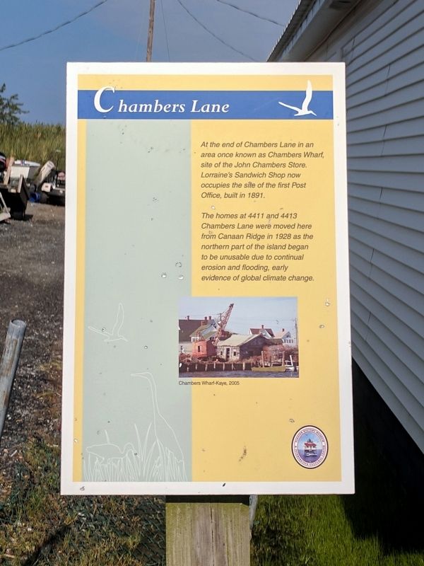 Chambers Lane Marker image. Click for full size.