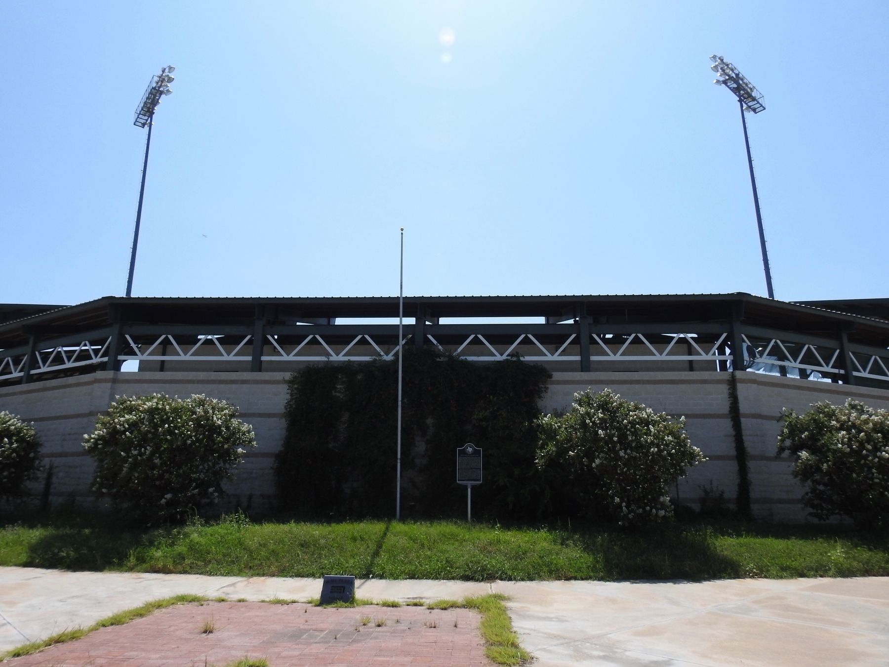 Douglass and McGar Parks Marker at LaGrave Field image. Click for full size.