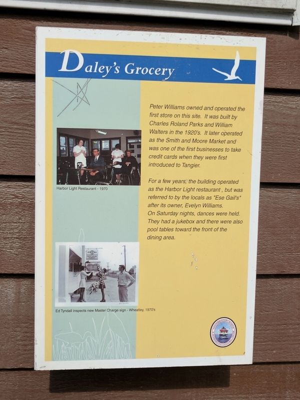 Daley's Grocery Marker. Click for full size. Daley's Grocery Marker image. Click for full size.