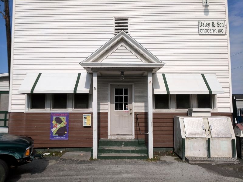 Daley's Grocery Marker. Click for full size. Daley's Grocery Marker image. Click for full size.