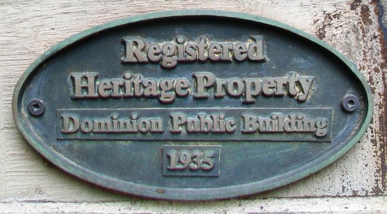 Dominion Public Building Marker image. Click for full size.
