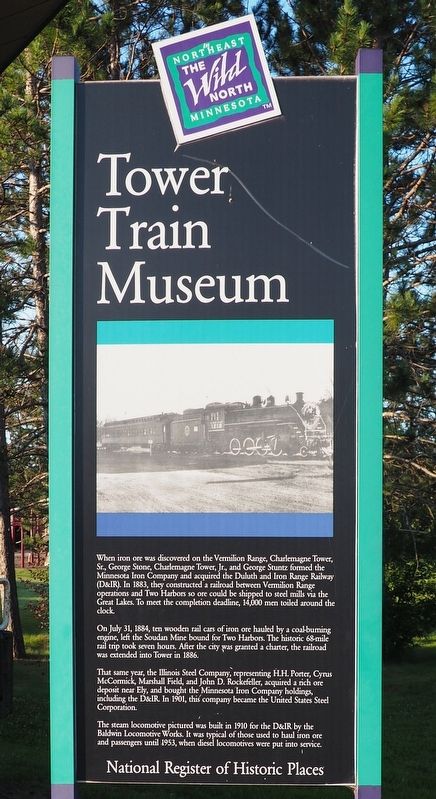 Tower Train Museum marker image. Click for full size.