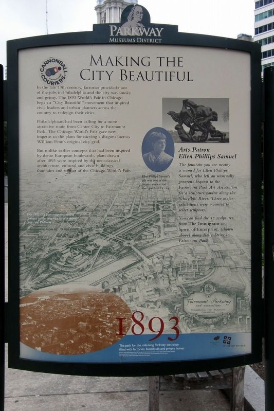 Making The City Beautiful Marker. Click for full size. Making The City Beautiful Marker image. Click for full size.
