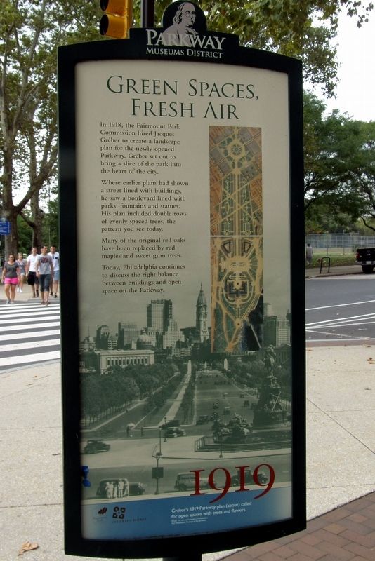 Green Spaces, Fresh Air Marker. Click for full size. Green Spaces, Fresh Air Marker image. Click for full size.