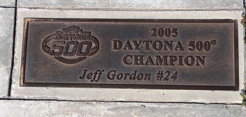 Daytona 500 2005 Winner Marker image. Click for full size.