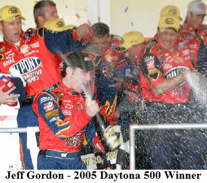 2005 Daytona 500 Walk of Fame Champion image. Click for full size.